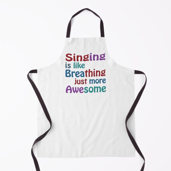 Item preview, Singing is like breathing, just more awesome designed and sold by Line2Rhyme.