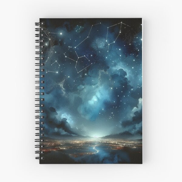 Item preview, Starlit Cityscape designed and sold by LyssasMindArt.