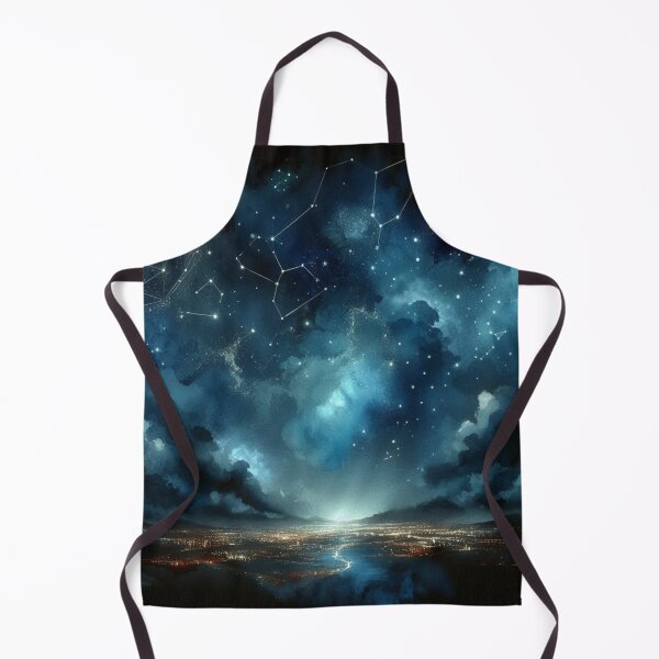 Item preview, Starlit Cityscape designed and sold by LyssasMindArt.