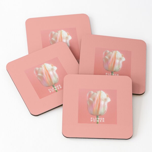 Item preview, Flower Power - Pastel Parrot Tulip designed and sold by mallardpark.