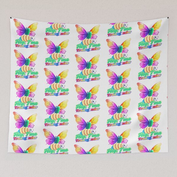 Item preview, Hey, I'ma Transgender  – Butterfly Metamorphosis  designed and sold by RvinJo8.