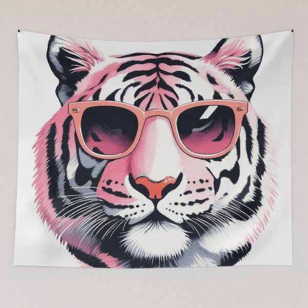 Item preview, Hipster Tiger designed and sold by zzz888.