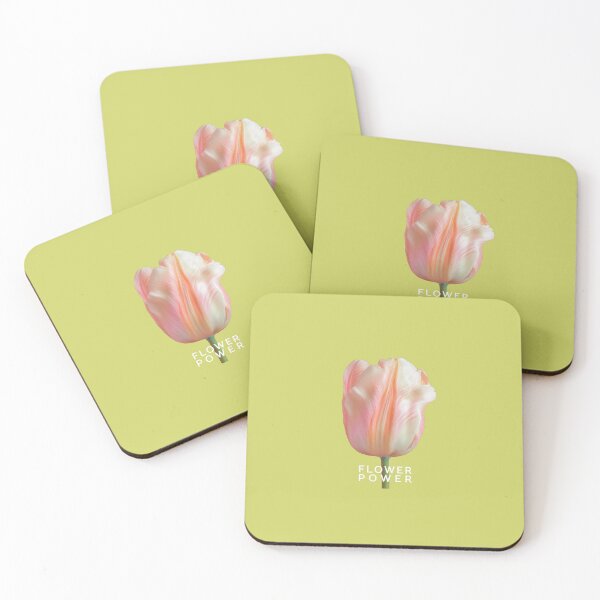 Item preview, Flower Power - Pastel Parrot Tulip designed and sold by mallardpark.