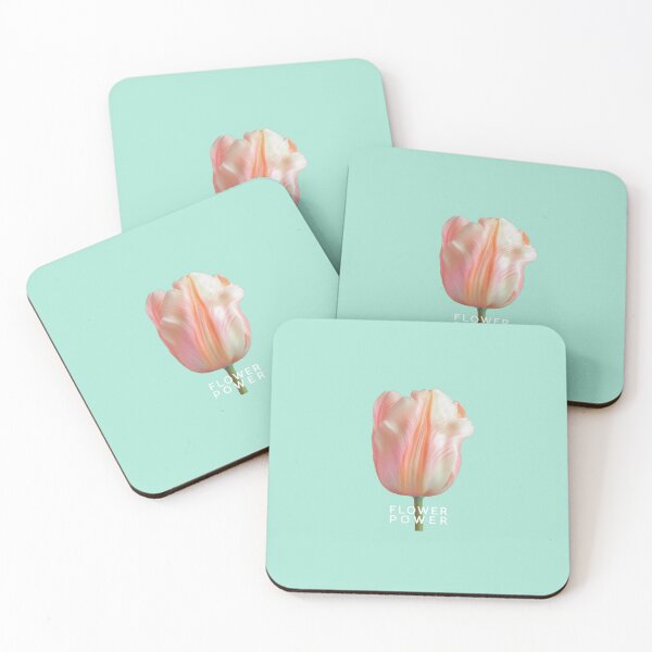 Item preview, Flower Power - Pastel Parrot Tulip designed and sold by mallardpark.