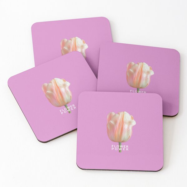 Item preview, Flower Power - Pastel Parrot Tulip designed and sold by mallardpark.