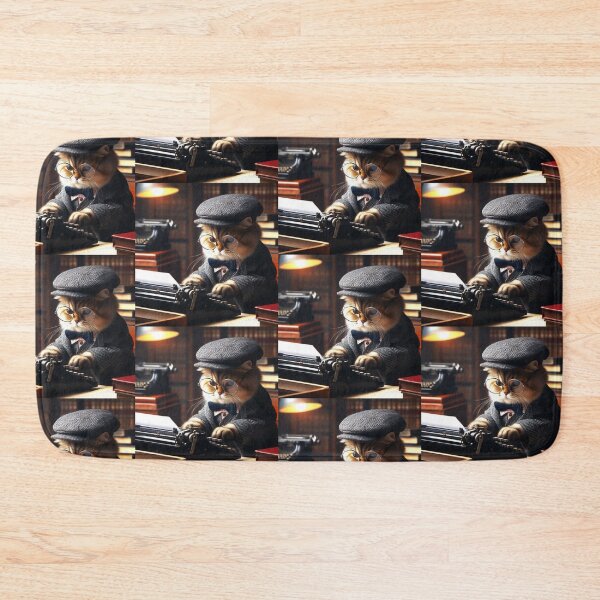 Item preview, old typewriter and cute cat designed and sold by Dogandesighn.