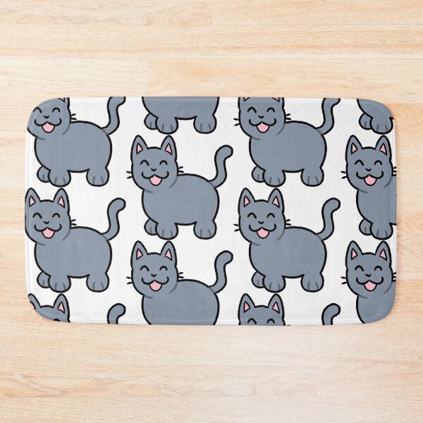 Item preview, Silly Blue Gray Cat designed and sold by ZorriSparkles.