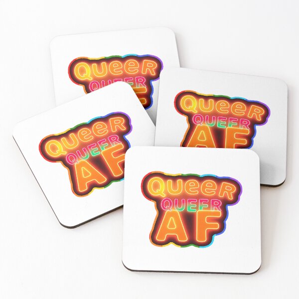 Item preview, Queer AF Typography – Bold, Expressive, and Fearless Design designed and sold by PING 999 STUDIO.