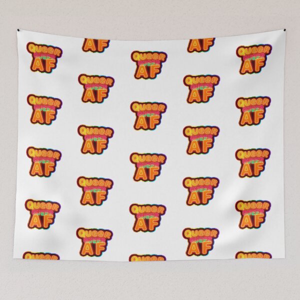 Item preview, Queer AF Typography – Bold, Expressive, and Fearless Design designed and sold by PING 999 STUDIO.
