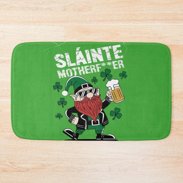 Item preview, Sláinte Motherf**ker – Śmieszna Koszulka na St. Patrick’s Day designed and sold by Tomasz  Siennicki.