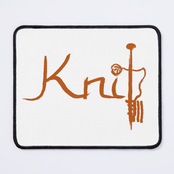 Item preview, Knitted Needles Orange designed and sold by MagentaTwilight.