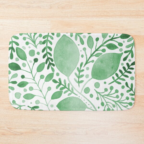 Item preview, Watercolor leaves - green designed and sold by wackapacka.