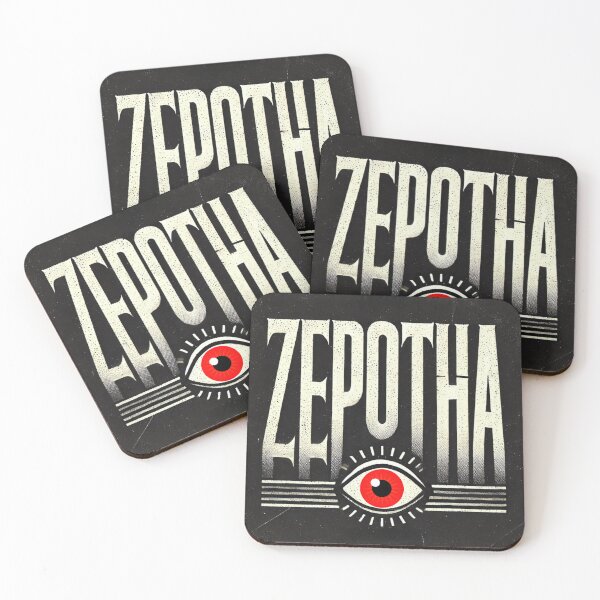 Item preview, Zepotha - Minimalist Horror Typography with Eye designed and sold by zion_prod.