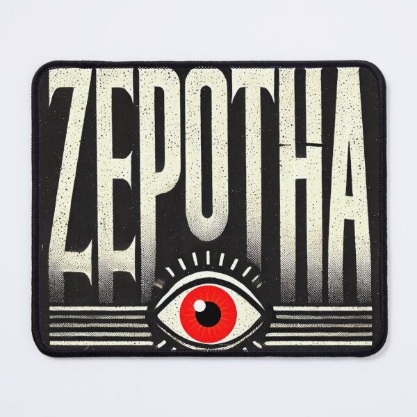 Item preview, Zepotha - Minimalist Horror Typography with Eye designed and sold by zion_prod.