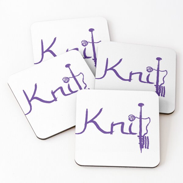 Item preview, Knitted Needles Royal Purple designed and sold by MagentaTwilight.