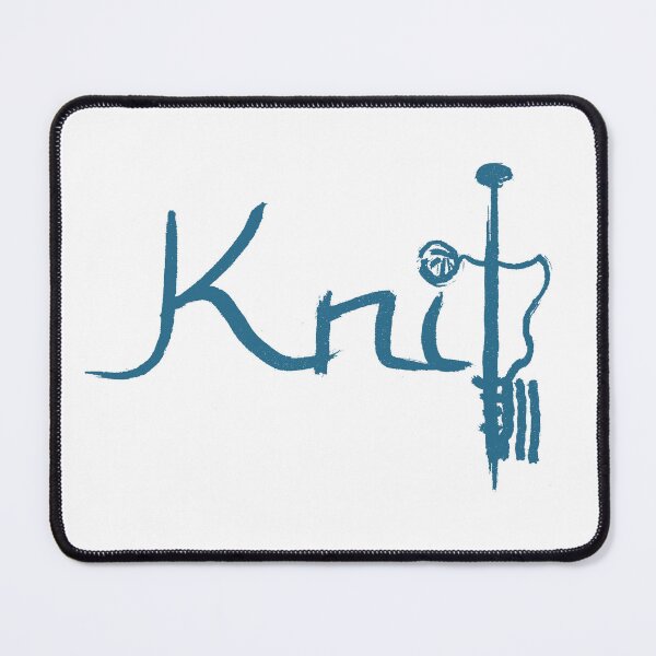 Item preview, Knitted Needles Teal designed and sold by MagentaTwilight.