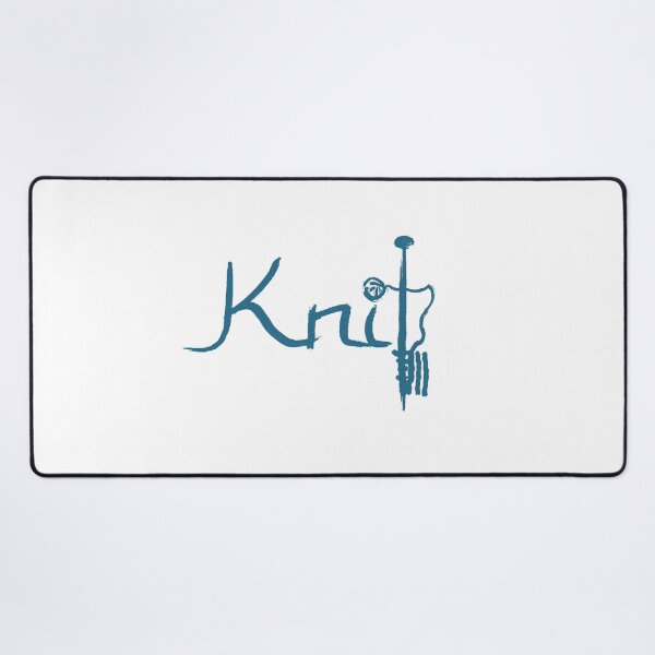 Item preview, Knitted Needles Teal designed and sold by MagentaTwilight.
