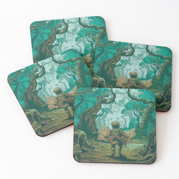 Item preview, Last Forest of Dragons Travel Art Print - Set 1 designed and sold by Serene-Chamber.