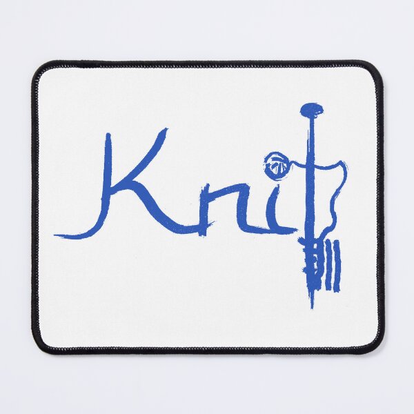 Item preview, Knitted Needles Royal Blue designed and sold by MagentaTwilight.