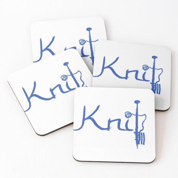 Item preview, Knitted Needles Royal Blue designed and sold by MagentaTwilight.