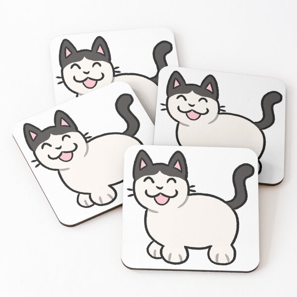 Item preview, Silly Black and White Van Cat designed and sold by ZorriSparkles.