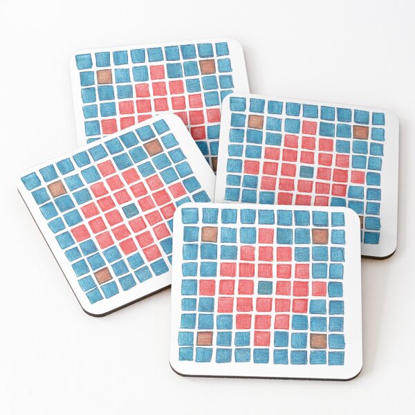 Item preview, Square Mosaic designed and sold by MagentaTwilight.
