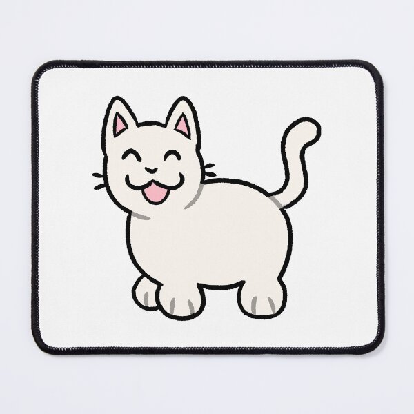 Item preview, Silly White Cat designed and sold by ZorriSparkles.