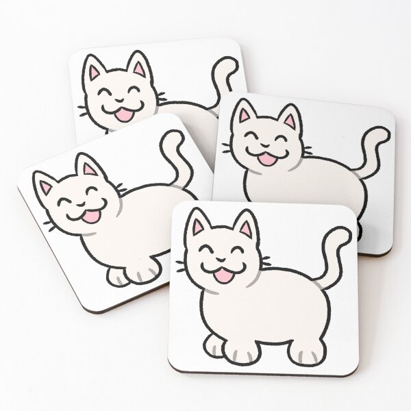 Item preview, Silly White Cat designed and sold by ZorriSparkles.