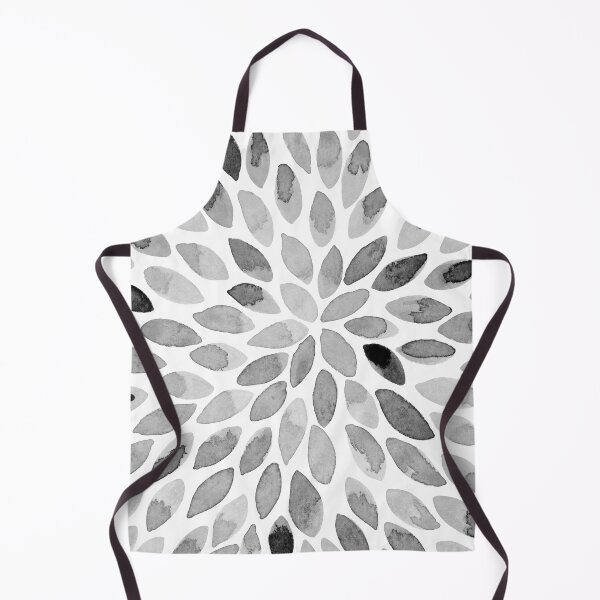 Item preview, Watercolor brush strokes - black and white designed and sold by wackapacka.