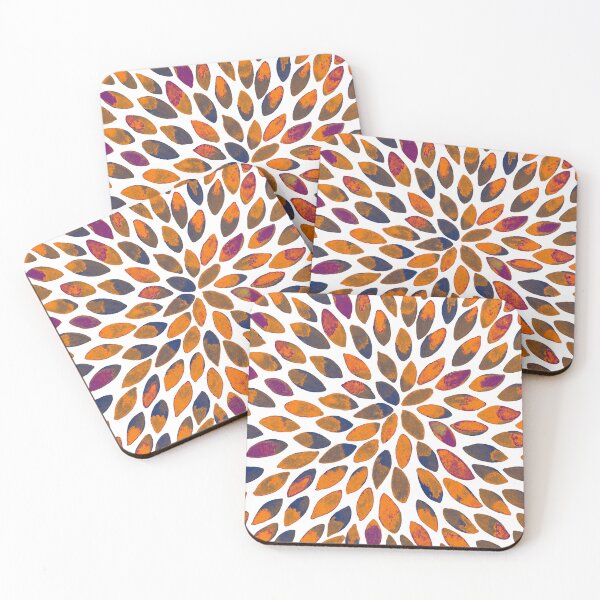 Item preview, Watercolor brush strokes - autumn palette designed and sold by wackapacka.