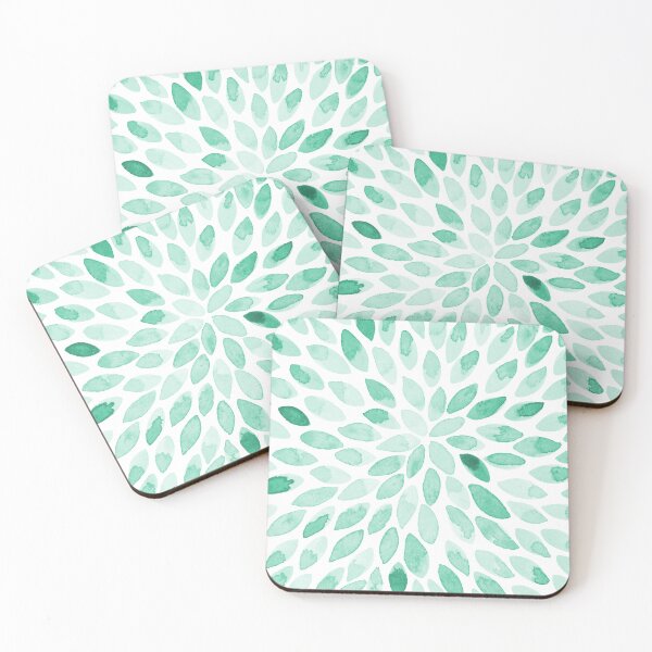 Item preview, Watercolor brush strokes - aqua designed and sold by wackapacka.