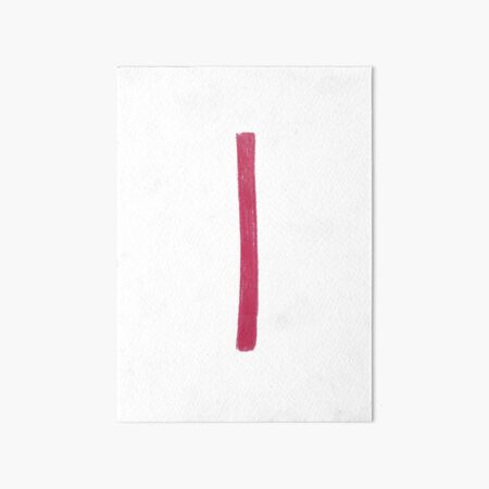 Vista previa del artículo con la obra «Runa germánica Isa», diseñado y vendido por MagentaTwilight.