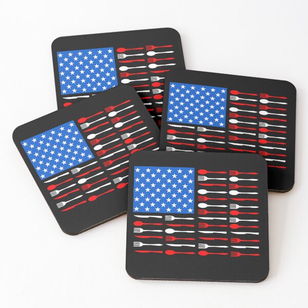 Item preview, American Flag Cutlery Design designed and sold by Jaudaux Designs.