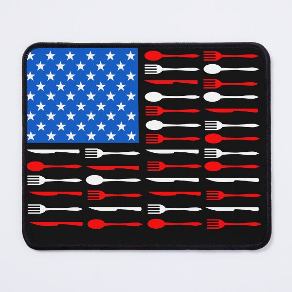 Item preview, American Flag Cutlery Design designed and sold by Jaudaux Designs.