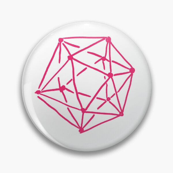 Item preview, Icosahedron Red designed and sold by MagentaTwilight.