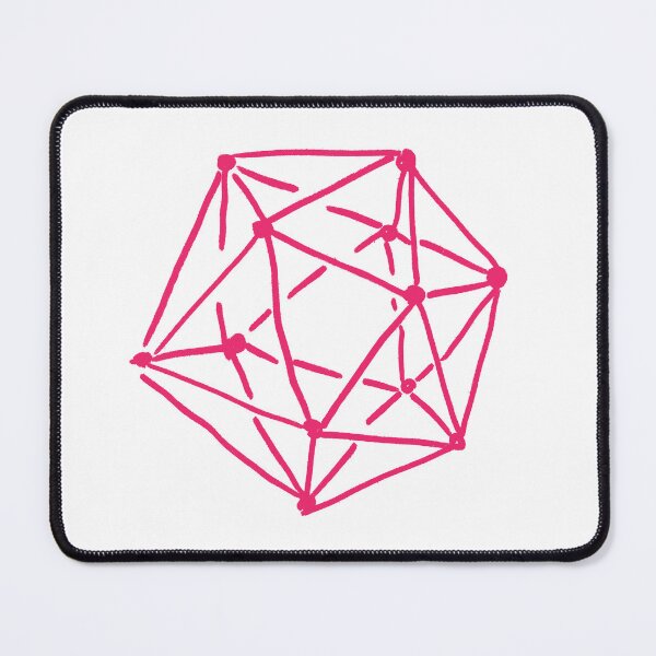 Item preview, Icosahedron Red designed and sold by MagentaTwilight.