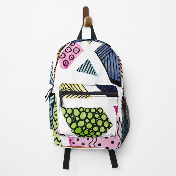 Item preview, Geometric doodle pattern - multicolored designed and sold by wackapacka.