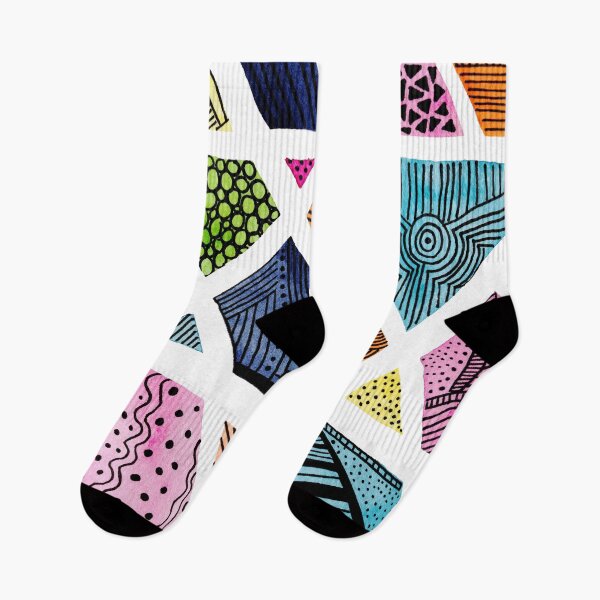 Item preview, Geometric doodle pattern - multicolored designed and sold by wackapacka.