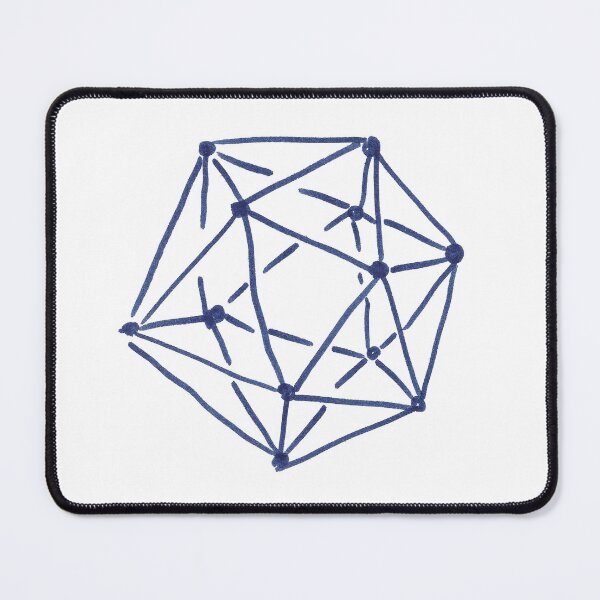 Item preview, Icosahedron Original in Blue designed and sold by MagentaTwilight.