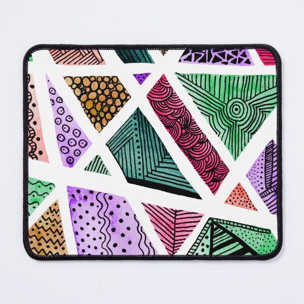 Item preview, Geometric doodle pattern - multicolored designed and sold by wackapacka.