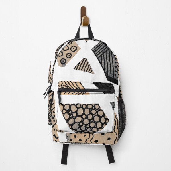 Item preview, Geometric doodle pattern - neutral designed and sold by wackapacka.