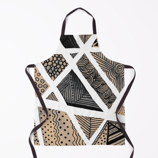 Item preview, Geometric doodle pattern - neutral designed and sold by wackapacka.