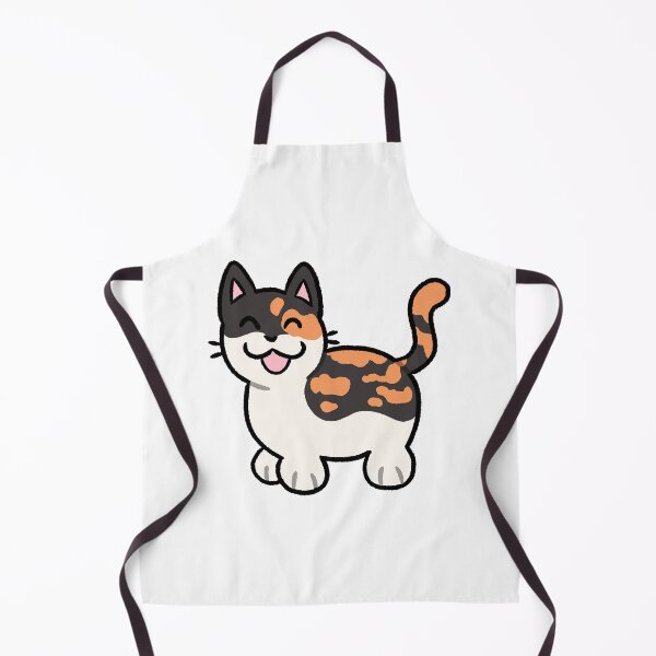 Item preview, Silly Tortoiseshell Calico White Cat designed and sold by ZorriSparkles.