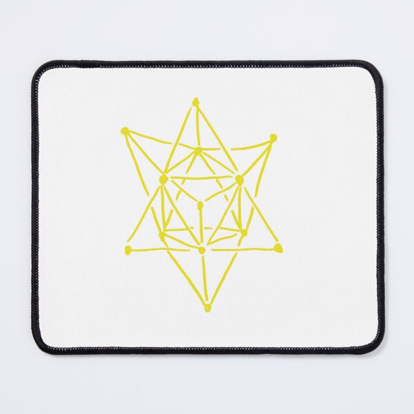 Item preview, Merkaba Sunny Yellow designed and sold by MagentaTwilight.