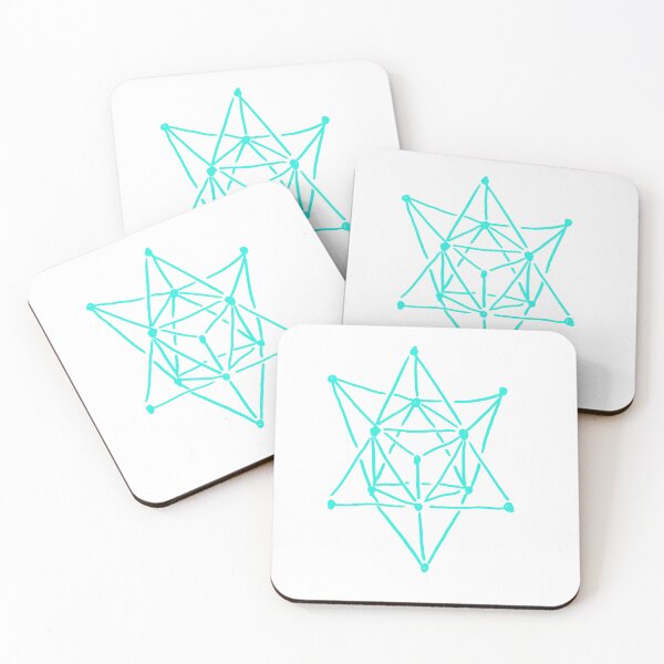 Item preview, Merkaba Turquoise designed and sold by MagentaTwilight.