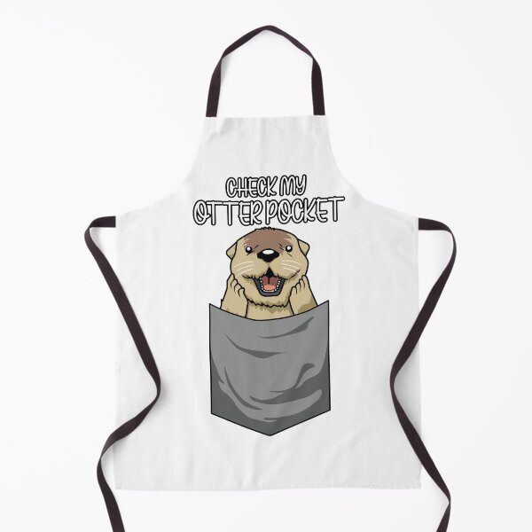 Item preview, Check My Otter Pocket Cute Otter Design designed and sold by Jaudaux Designs.