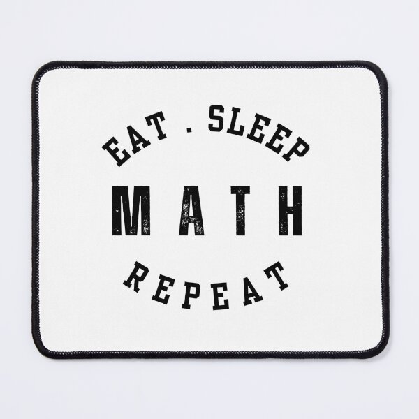 Item preview, Funny Eat Sleep Math designed and sold by StemMerch247.