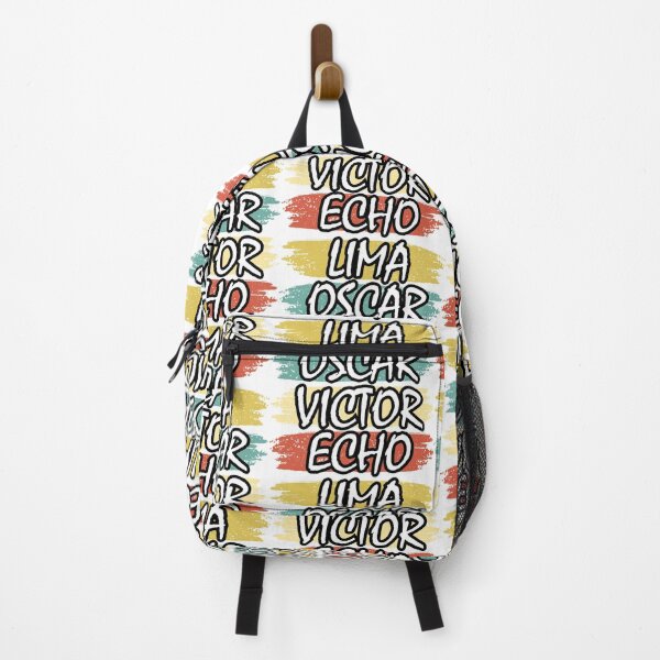 Item preview, LOVE Spelled in Phonetic Codes on Colorful Stripes designed and sold by SplashTastic.