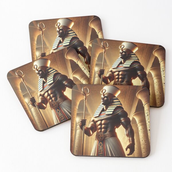 Item preview, Min, The Egyptian God of Fertility and Strength designed and sold by BlackSirenSociety.