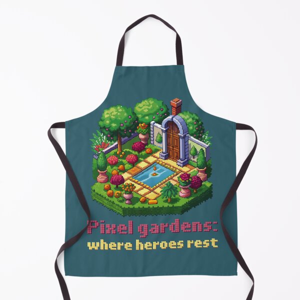 Item preview, Pixel Gardens: Where Heroes Rest designed and sold by Milena R..